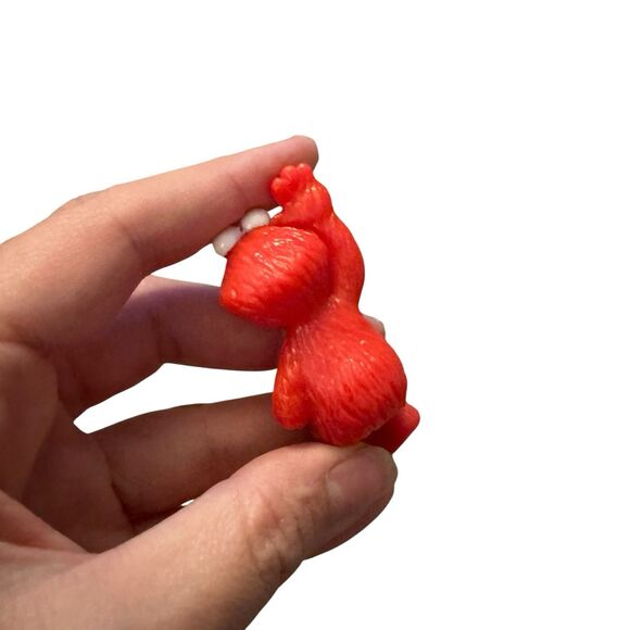 Vintage Sesame Street Figure Lot by JHP 1980s 2-2.5" Bert & Elmo - Picture 6 of 8